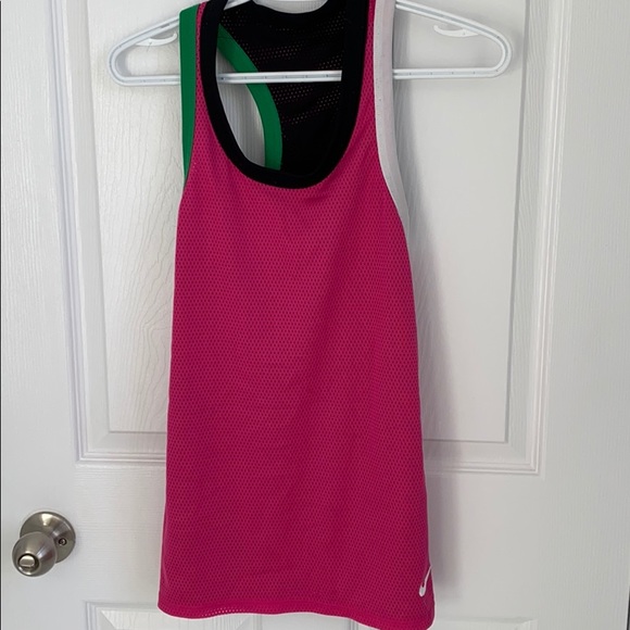 Nike Tops - Nike reversible jersey tank size small